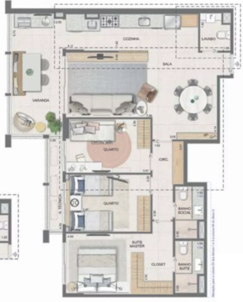 Apartamento, 2 quartos, 91 m² - Foto 19