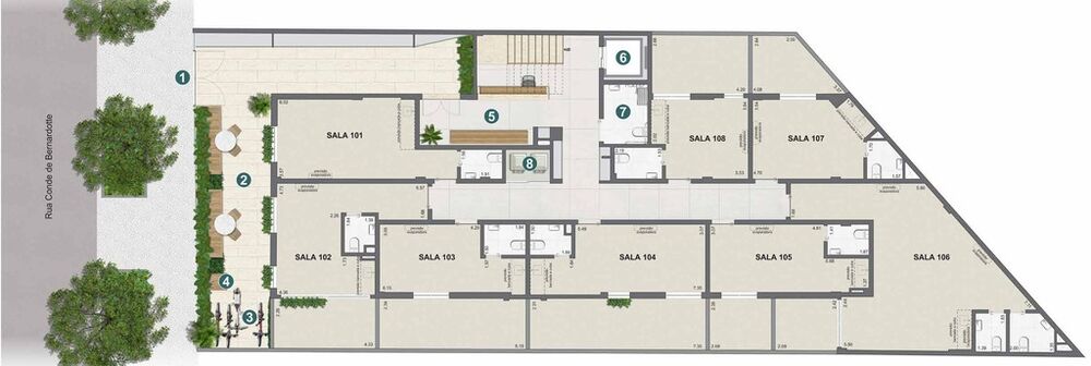 Conjunto Comercial-Sala à venda, 54m² - Foto 6