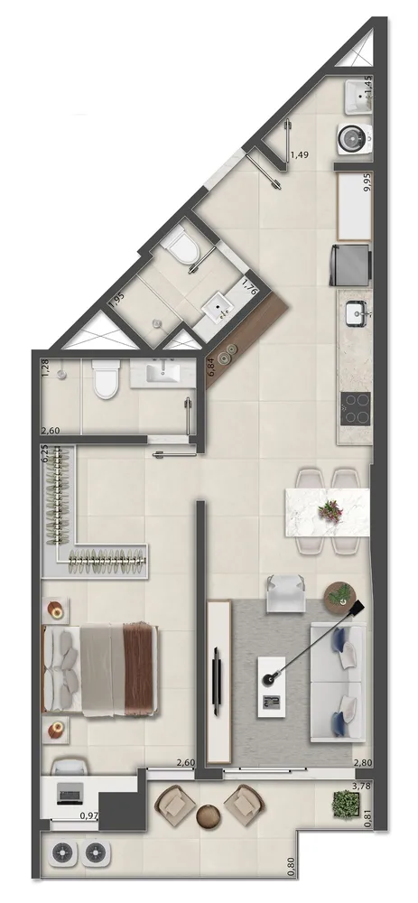 Apartamento, 2 quartos, 79 m² - Foto 61