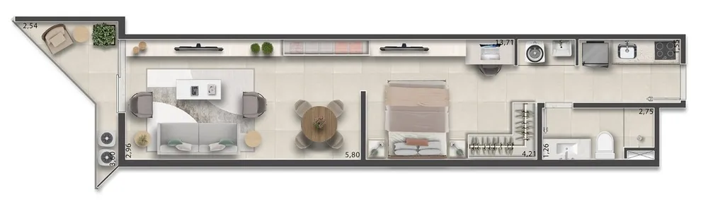 Apartamento, 2 quartos, 79 m² - Foto 52
