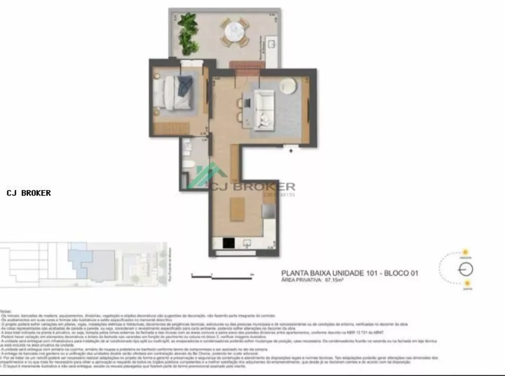 Apartamento, 1 quarto - Foto 7