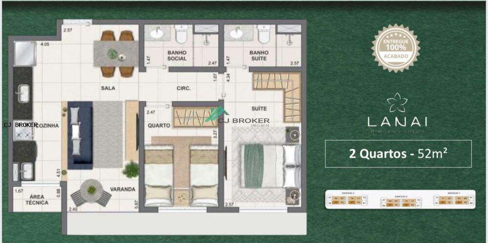 Apartamento, 2 quartos - Foto 19