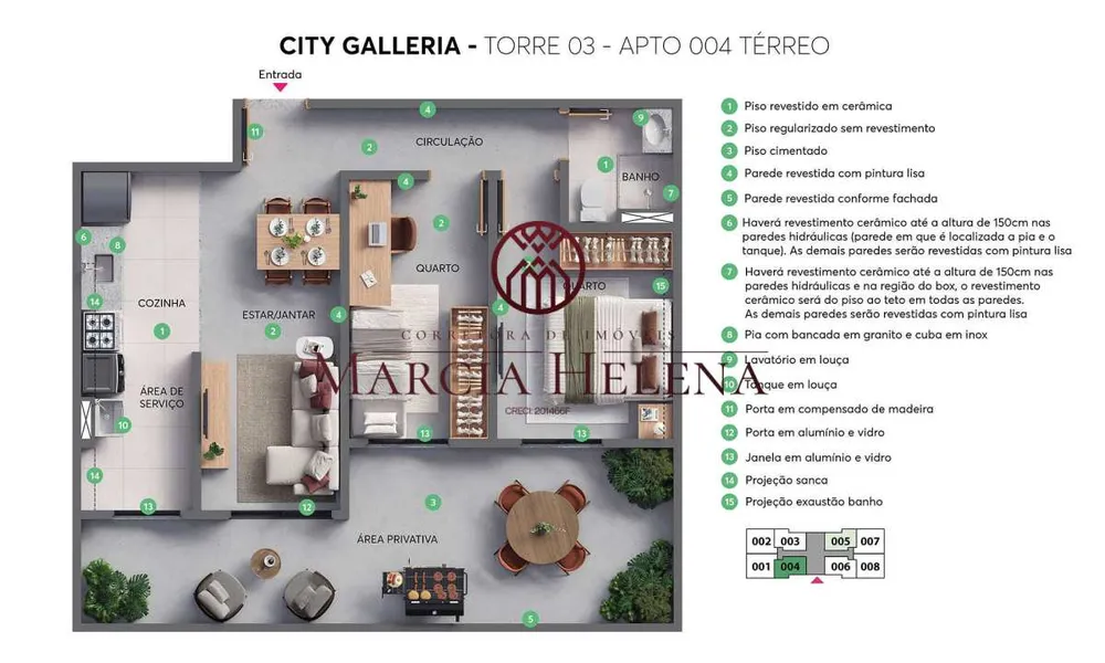 Apartamento, 2 quartos, 53 m² - Foto 12
