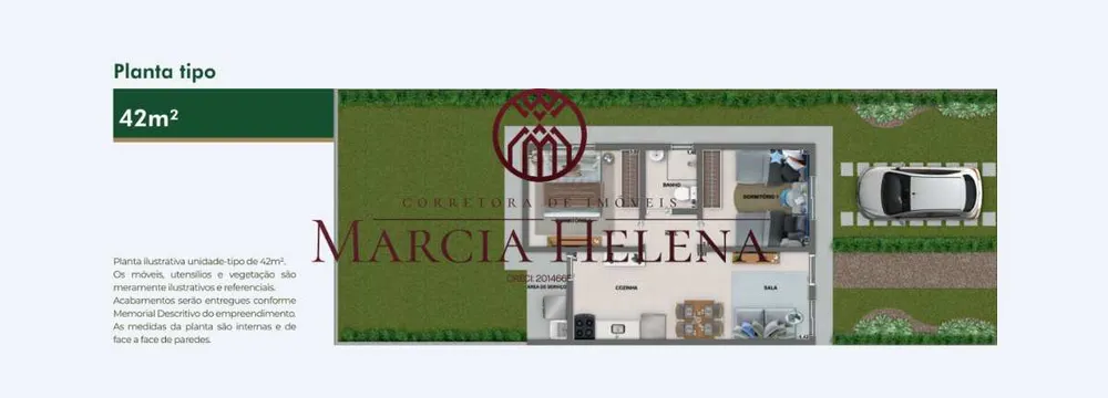 Casa, 2 quartos, 42 m² - Foto 6