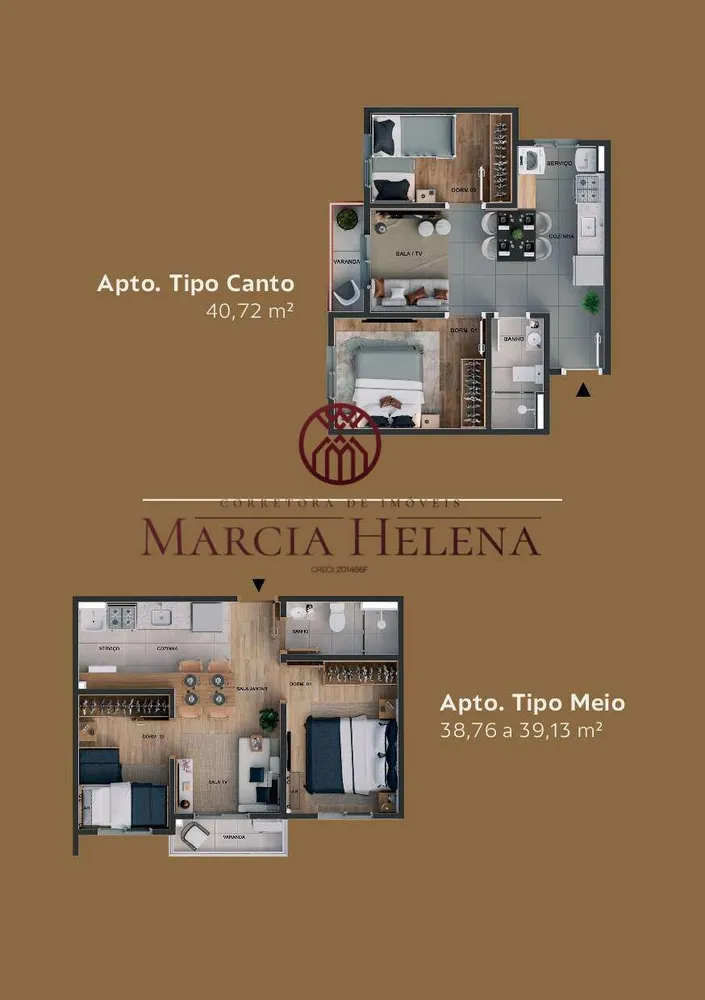Apartamento, 2 quartos, 41 m² - Foto 7