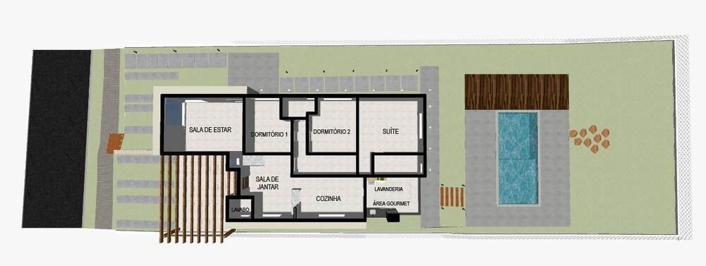 Casa de Condomínio, 2 quartos - Foto 4