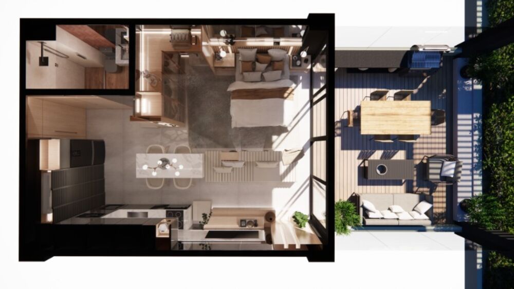 Flat/Apart Hotel, 1 quarto, 39 m² - Foto 5