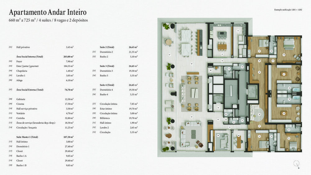 Apartamento, 3 quartos, 329 m² - Foto 4