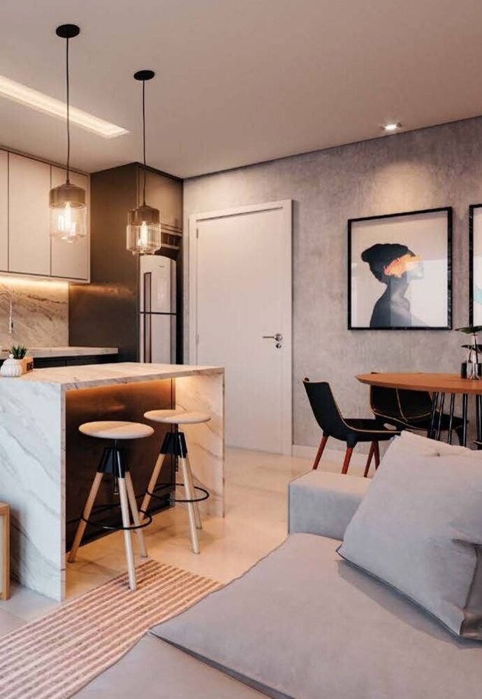 Apartamento à venda com 2 quartos, 64m² - Foto 1