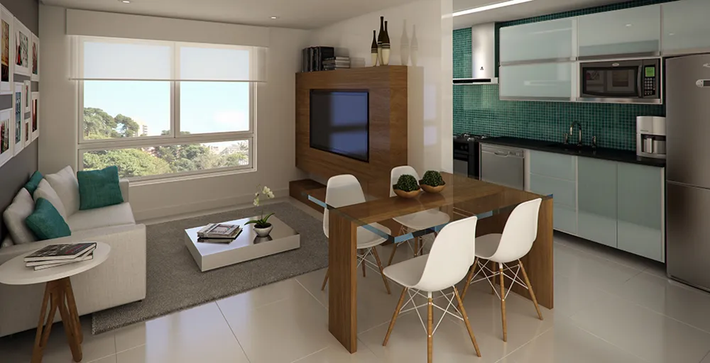 Apartamento, 1 quarto, 33 m² - Foto 3