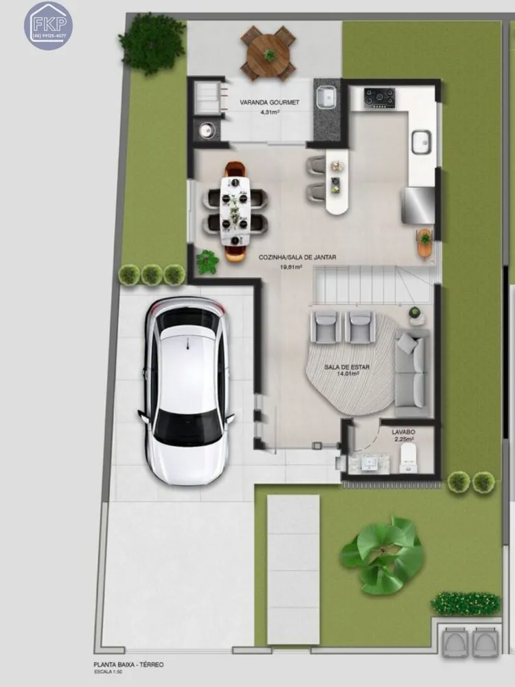 Casa, 3 quartos, 109 m² - Foto 5