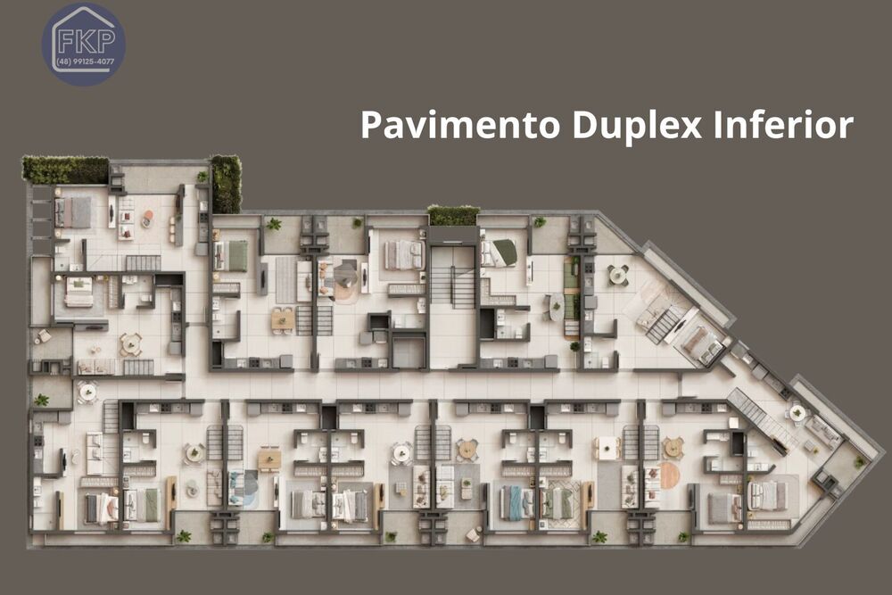 Apartamento à venda com 2 quartos, 66m² - Foto 11