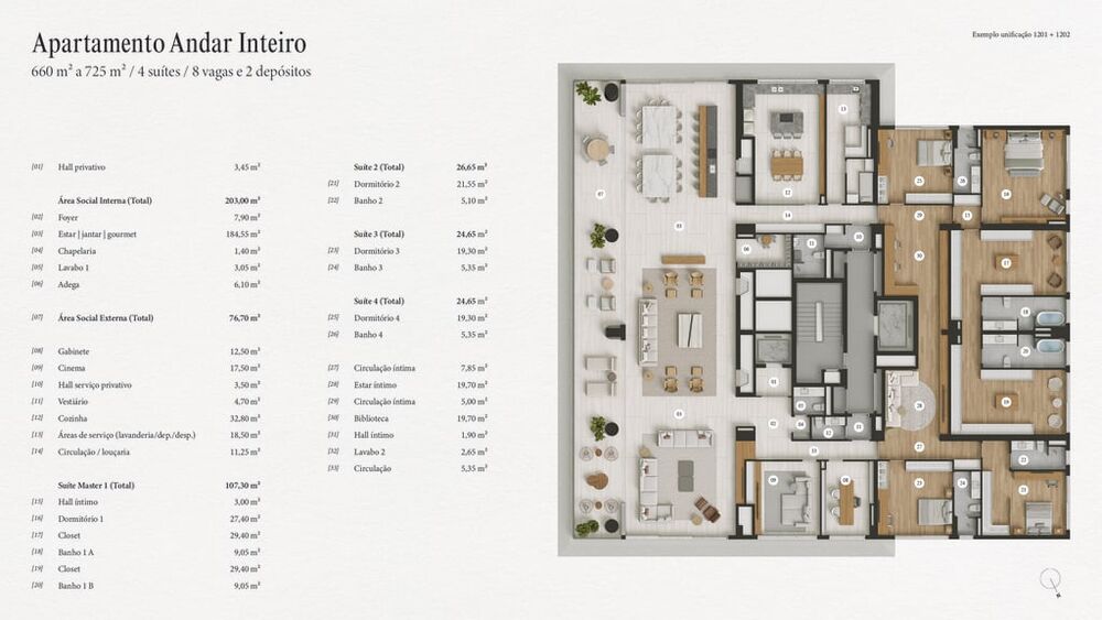 Apartamento, 3 quartos, 378 m² - Foto 8