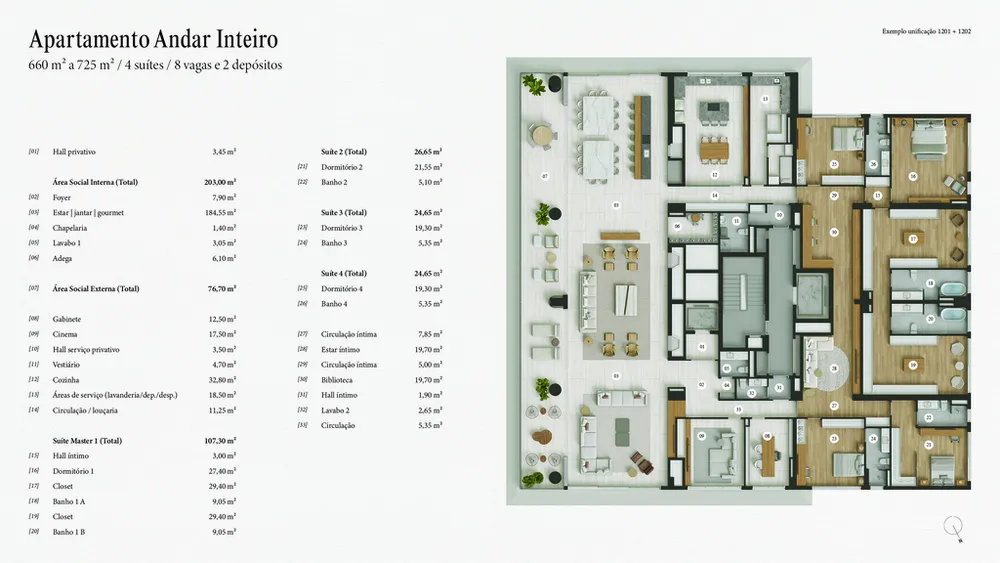 Apartamento, 3 quartos, 329 m² - Foto 10