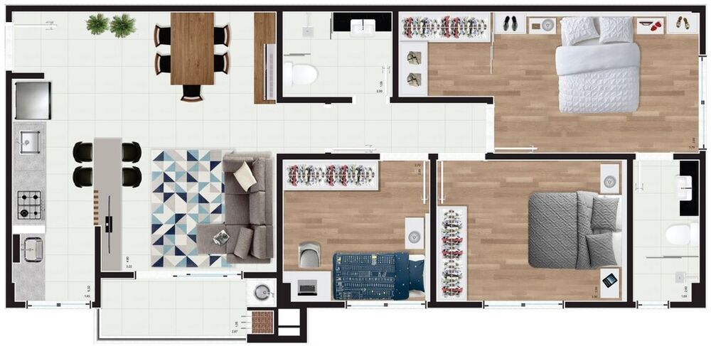 Apartamento, 1 quarto, 39 m² - Foto 18