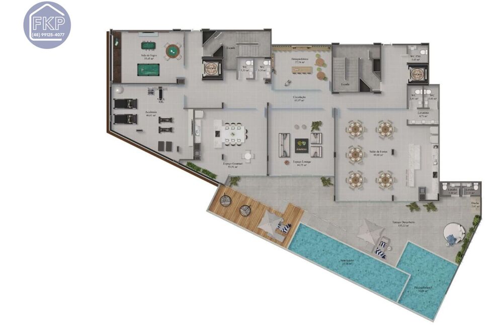 Apartamento à venda com 2 quartos, 56m² - Foto 6