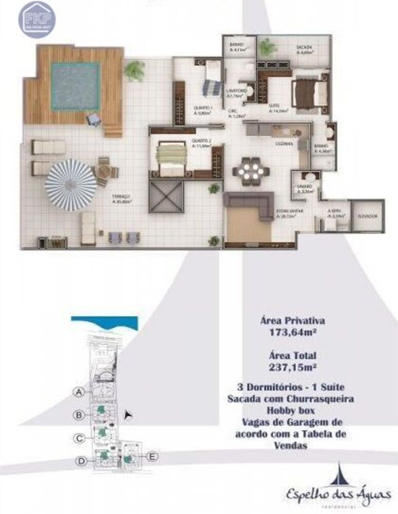 Cobertura à venda com 3 quartos, 200m² - Foto 3