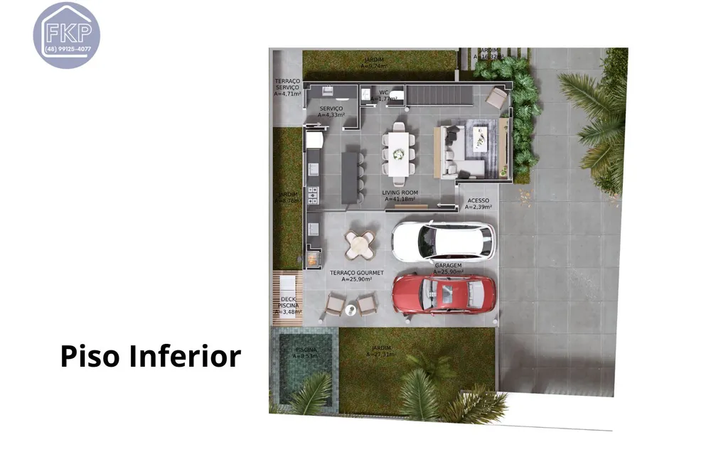 Casa, 3 quartos, 242 m² - Foto 2