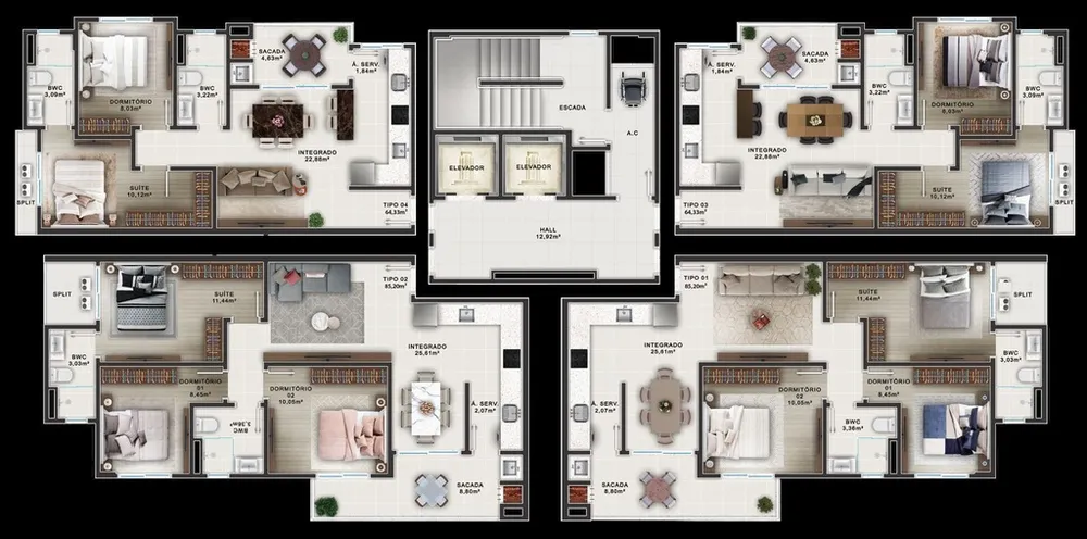 Apartamento, 3 quartos, 85 m² - Foto 8