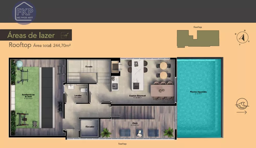 Apartamento, 1 quarto, 50 m² - Foto 7