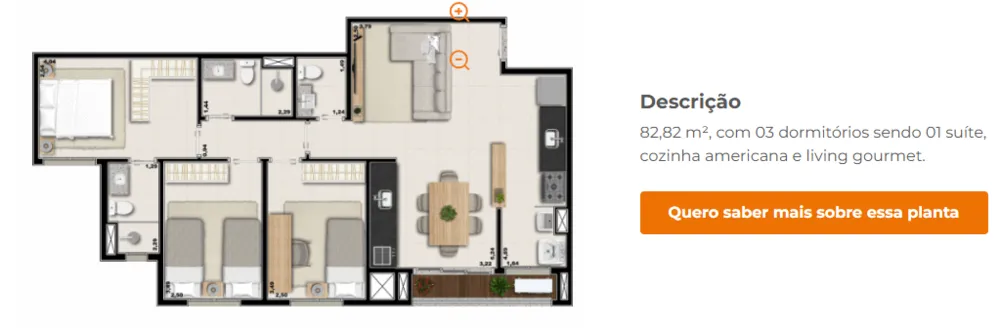 Apartamento, 3 quartos, 82 m² - Foto 11