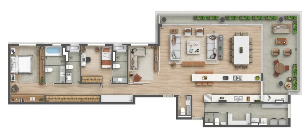 Apartamento, 3 quartos, 188 m² - Foto 13