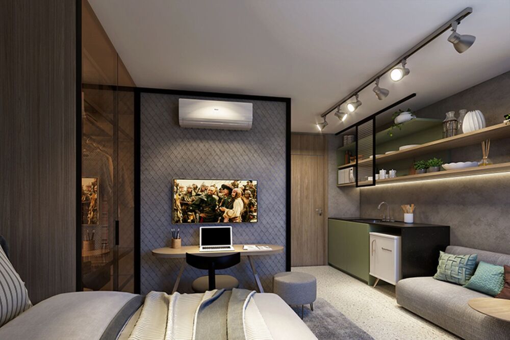 Apartamento, 1 quarto, 17 m² - Foto 12