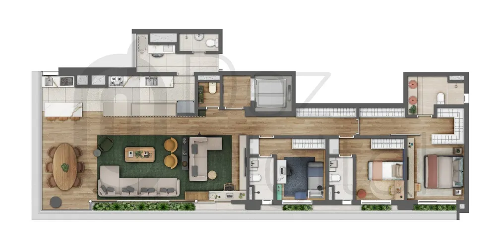Apartamento, 4 quartos, 165 m² - Foto 12