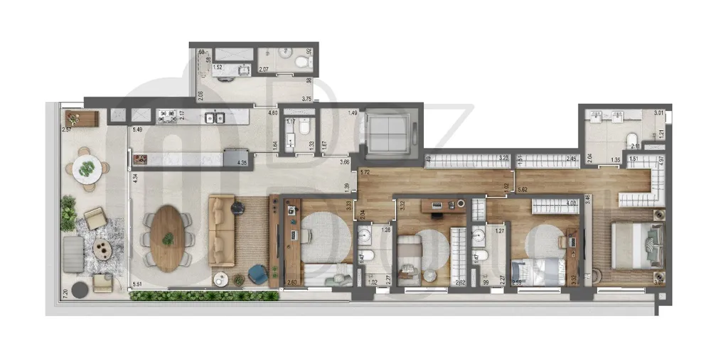 Apartamento, 4 quartos, 165 m² - Foto 10