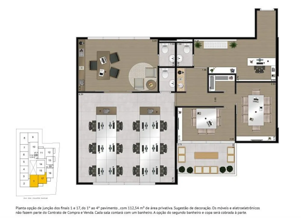 Sala-Conjunto, 67 m² - Foto 18