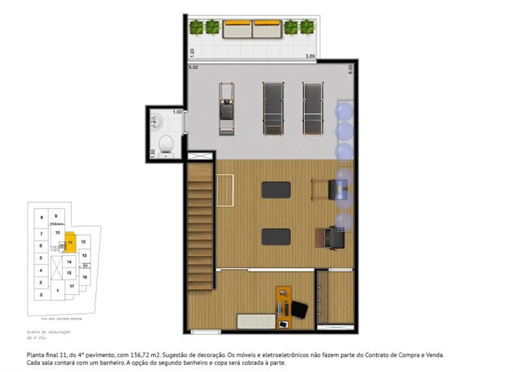 Sala-Conjunto, 67 m² - Foto 19