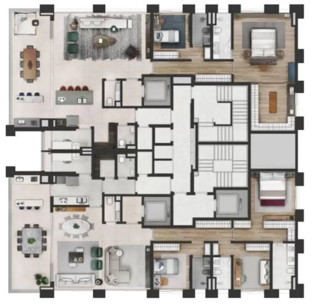 Apartamento, 3 quartos, 366 m² - Foto 3