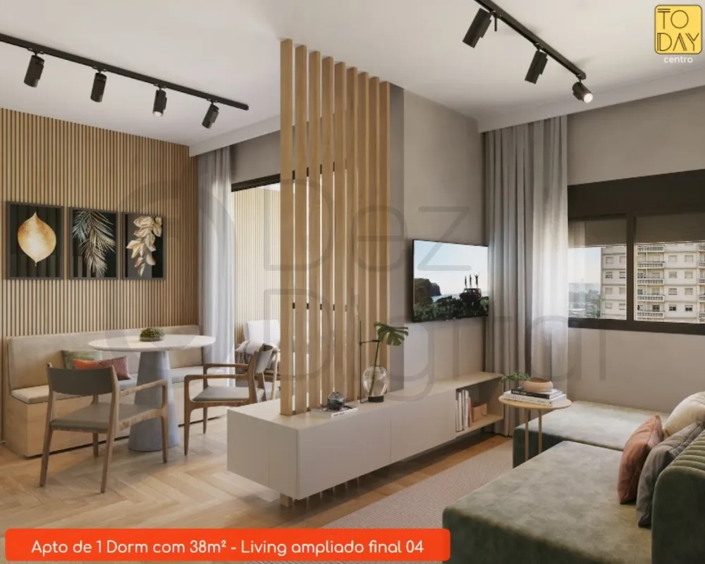 Apartamento, 1 quarto, 29 m² - Foto 2