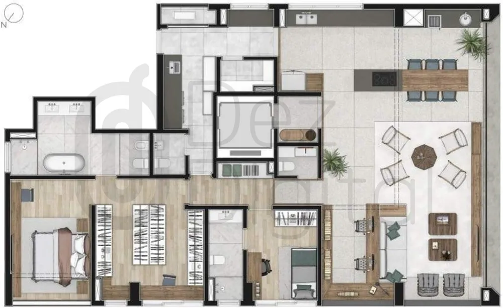 Apartamento, 2 quartos, 144 m² - Foto 16