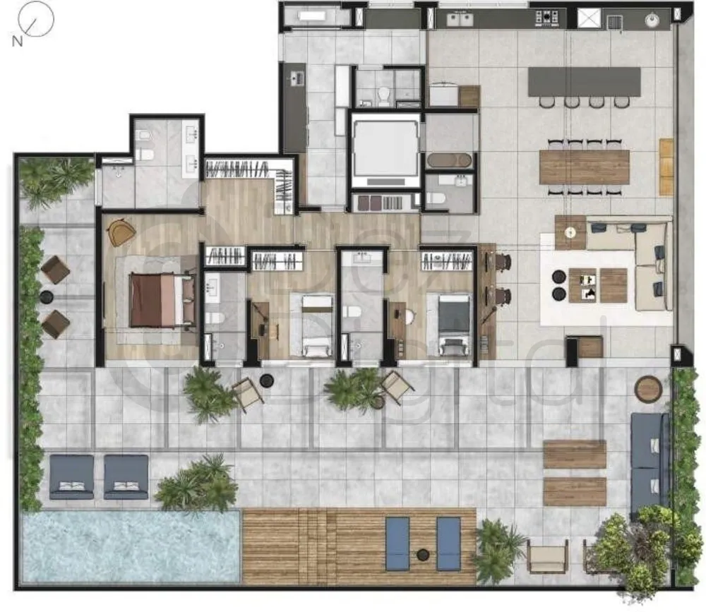 Apartamento, 2 quartos, 144 m² - Foto 15