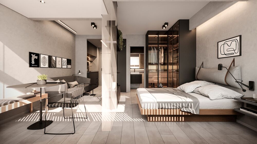 Apartamento, 2 quartos, 36 m² - Foto 2