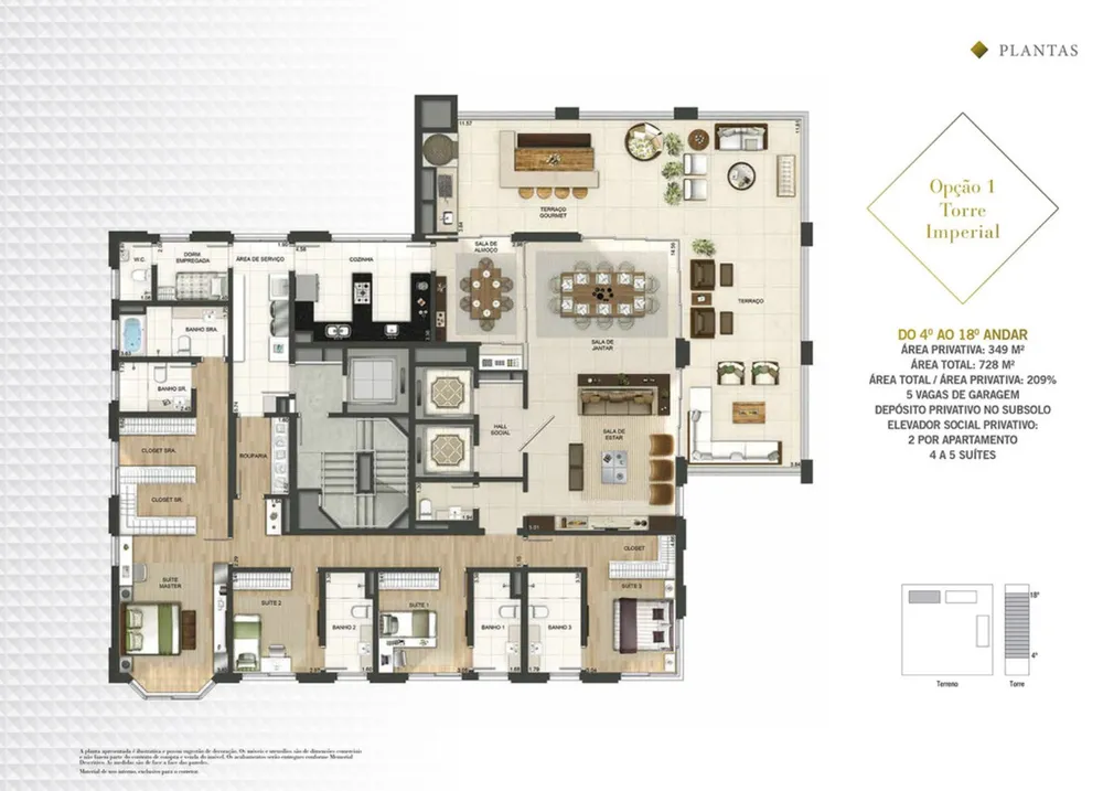 Apartamento, 4 quartos, 893 m² - Foto 27