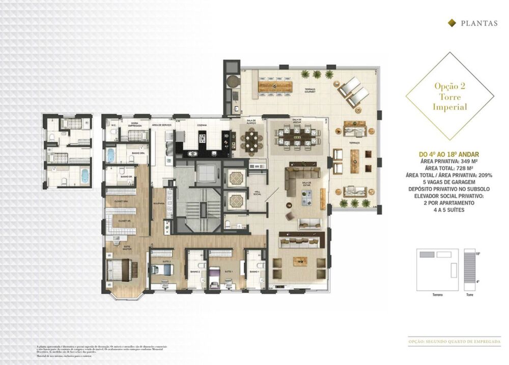 Apartamento, 4 quartos, 893 m² - Foto 4
