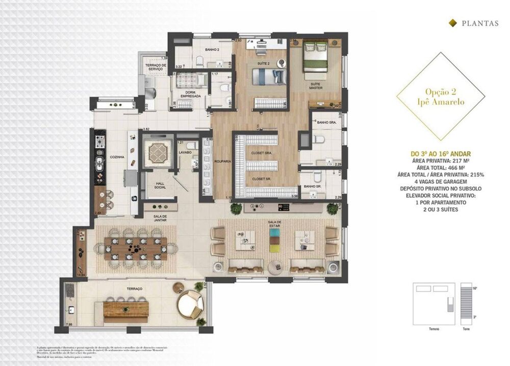 Apartamento, 4 quartos, 893 m² - Foto 15
