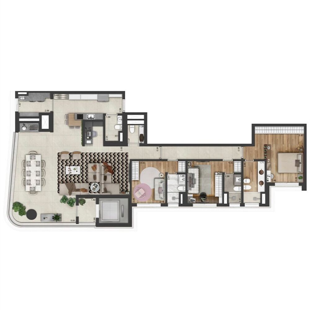 Apartamento, 3 quartos, 173 m² - Foto 32