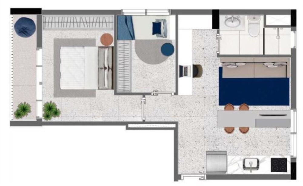 Apartamento, 2 quartos, 93 m² - Foto 4