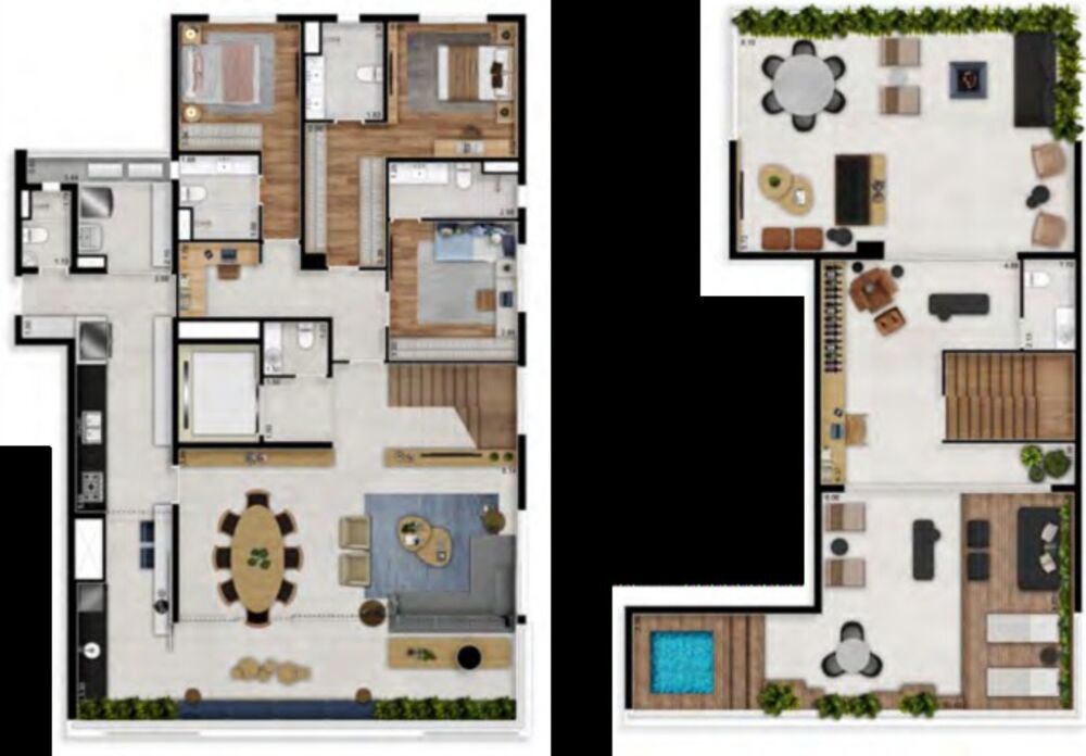 Apartamento, 3 quartos, 270 m² - Foto 9