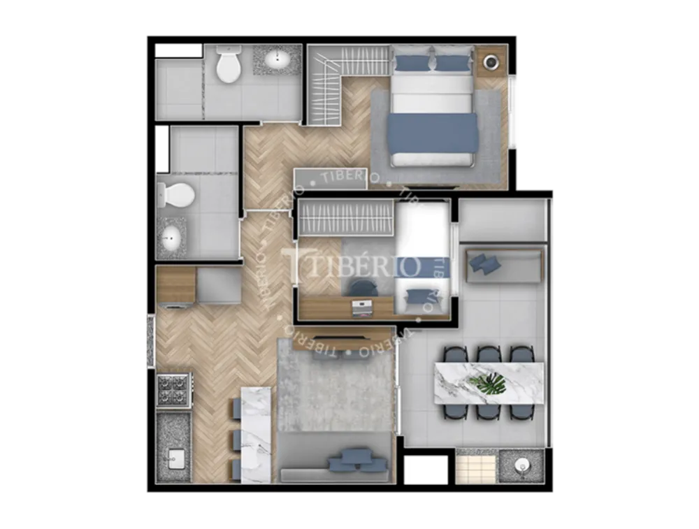 Apartamento, 3 quartos, 75 m² - Foto 8