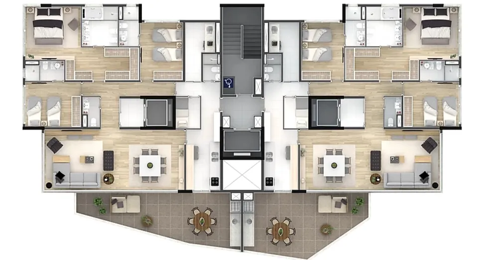 Apartamento, 3 quartos, 187 m² - Foto 3