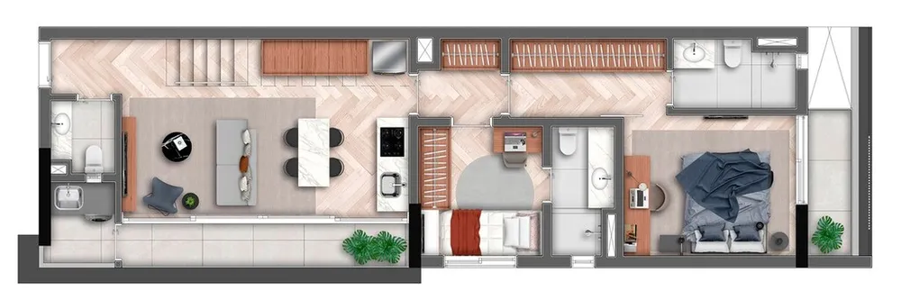 Apartamento, 2 quartos, 68 m² - Foto 5