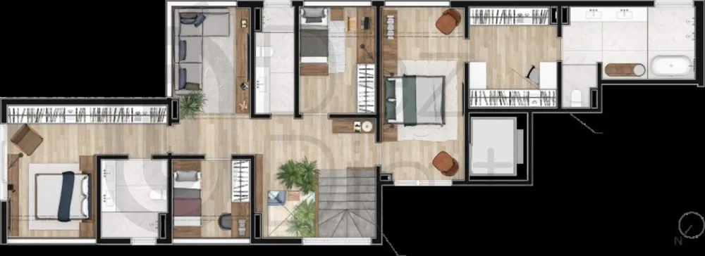 Apartamento, 3 quartos, 371 m² - Foto 12