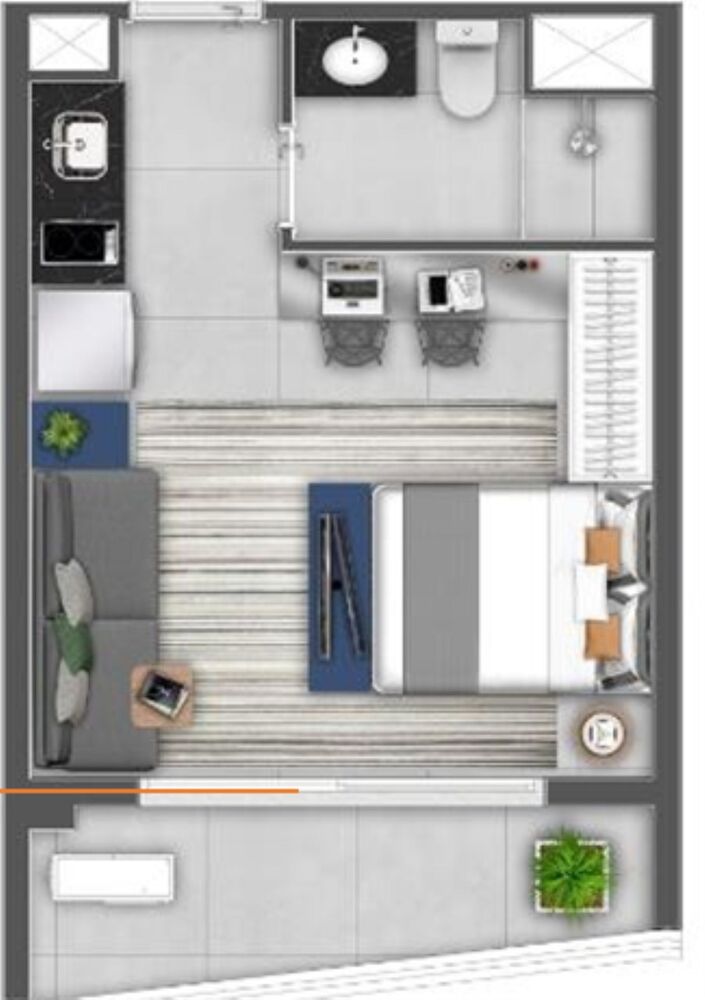 Apartamento, 2 quartos, 57 m² - Foto 4