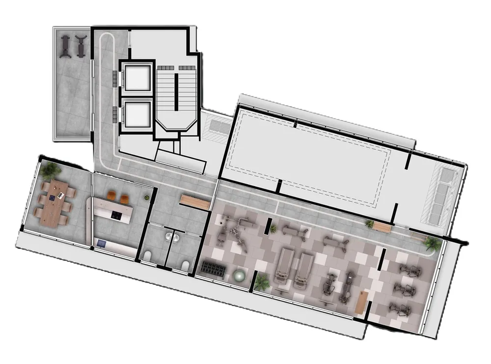 Apartamento, 1 quarto, 19 m² - Foto 4