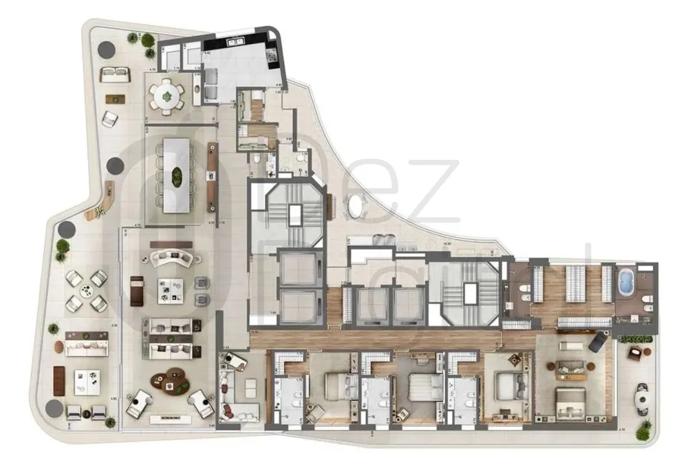 Apartamento, 4 quartos, 570 m² - Foto 10