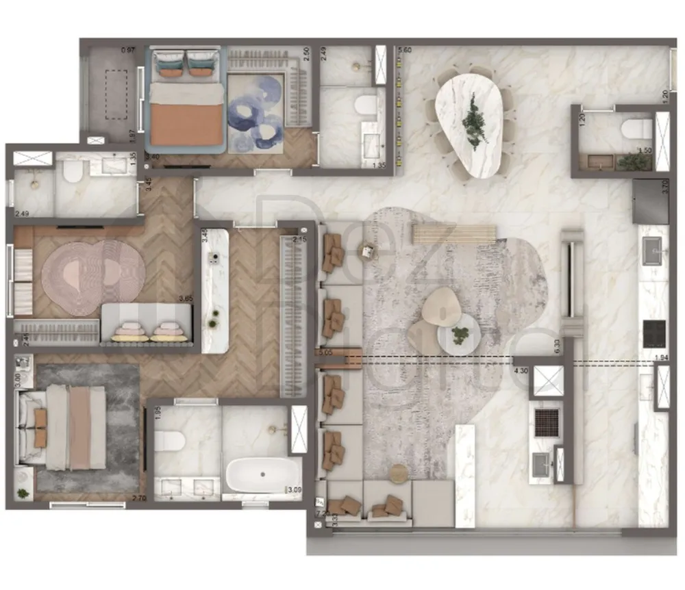 Apartamento, 2 quartos, 88 m² - Foto 8